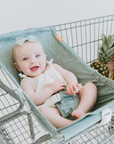 Baby Shopping Cart Hammock | Sage Leaves