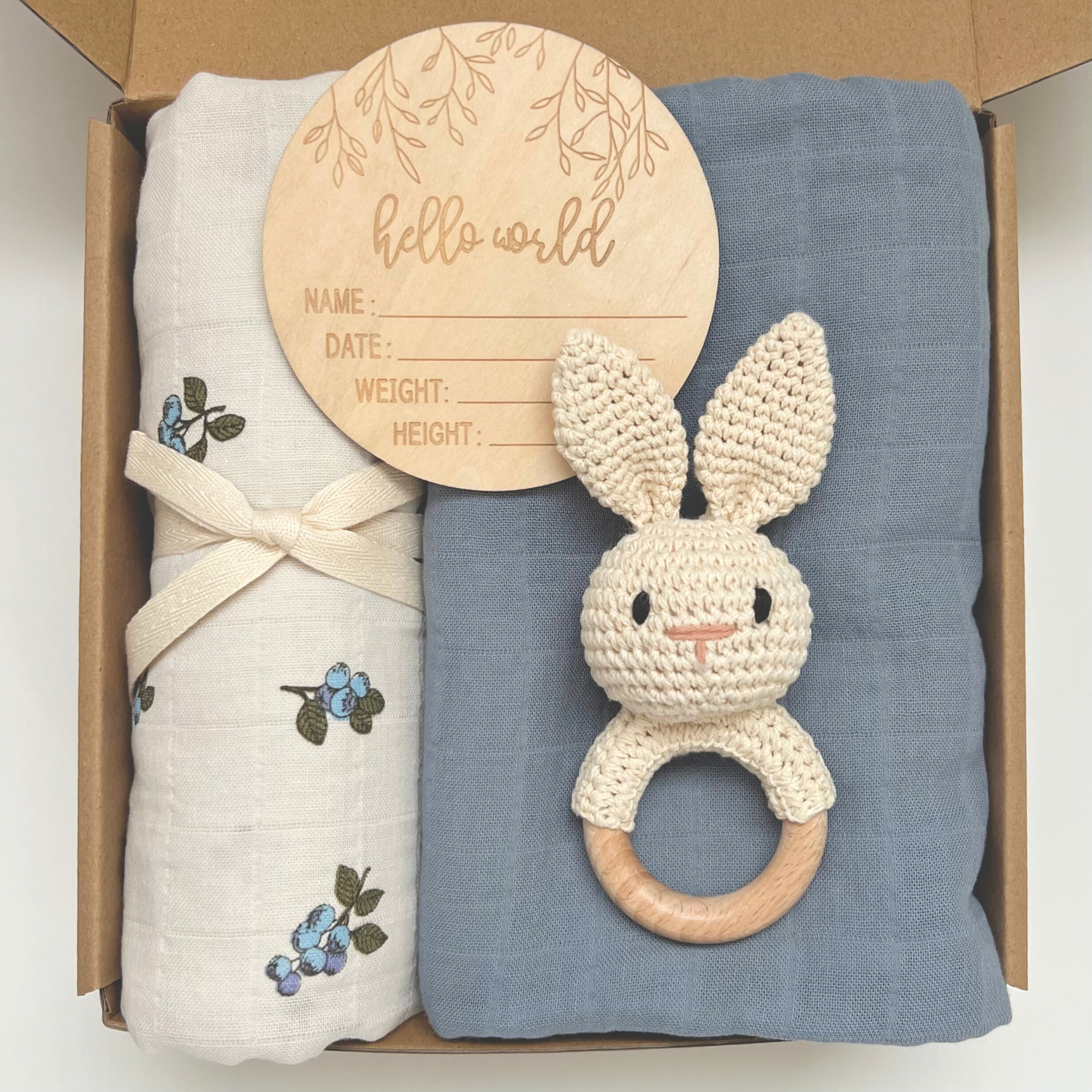 Organic Baby Gift Box | Blueberry Fields