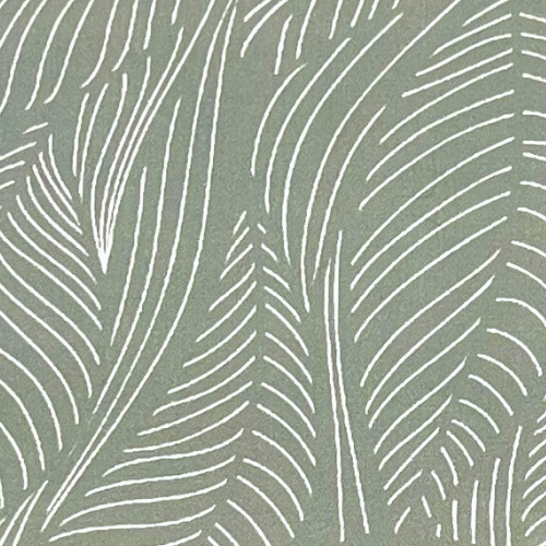 Baby Shopping Cart Cover - Sage Leaves
