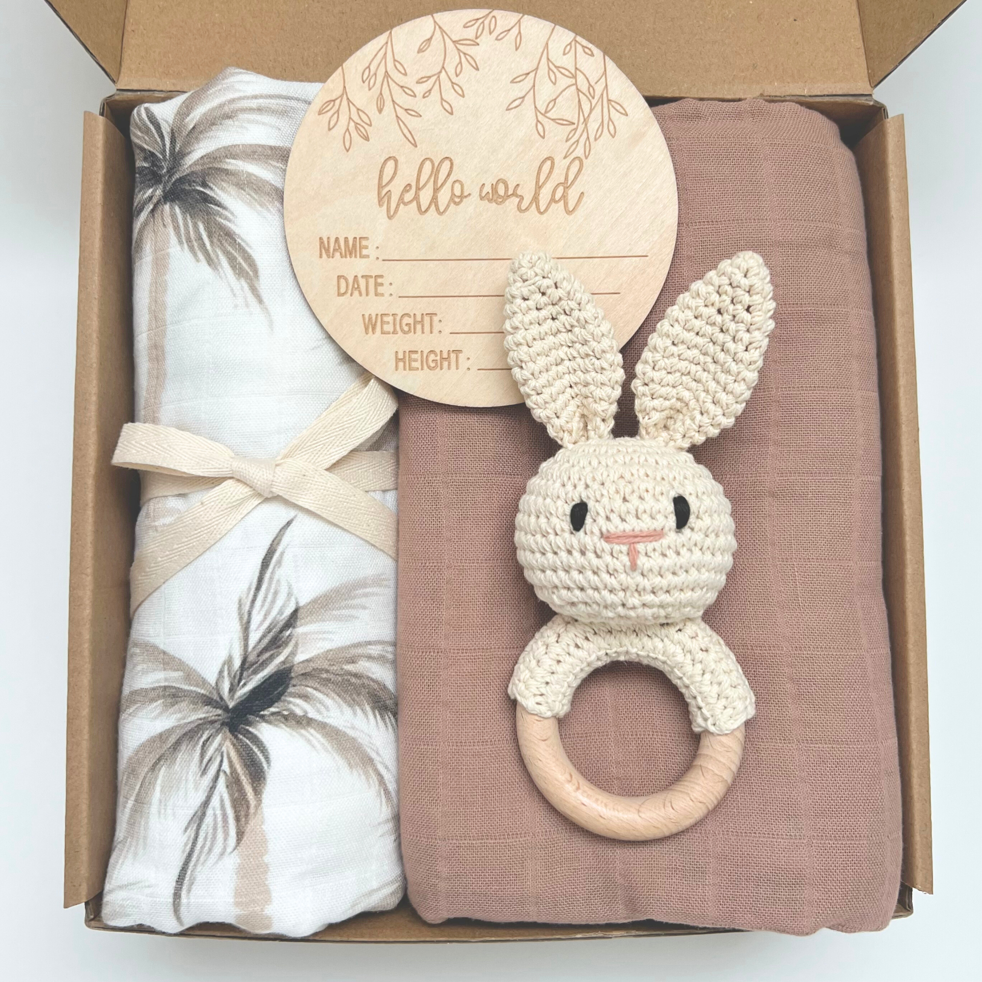 Organic Baby Gift Box | The Palms