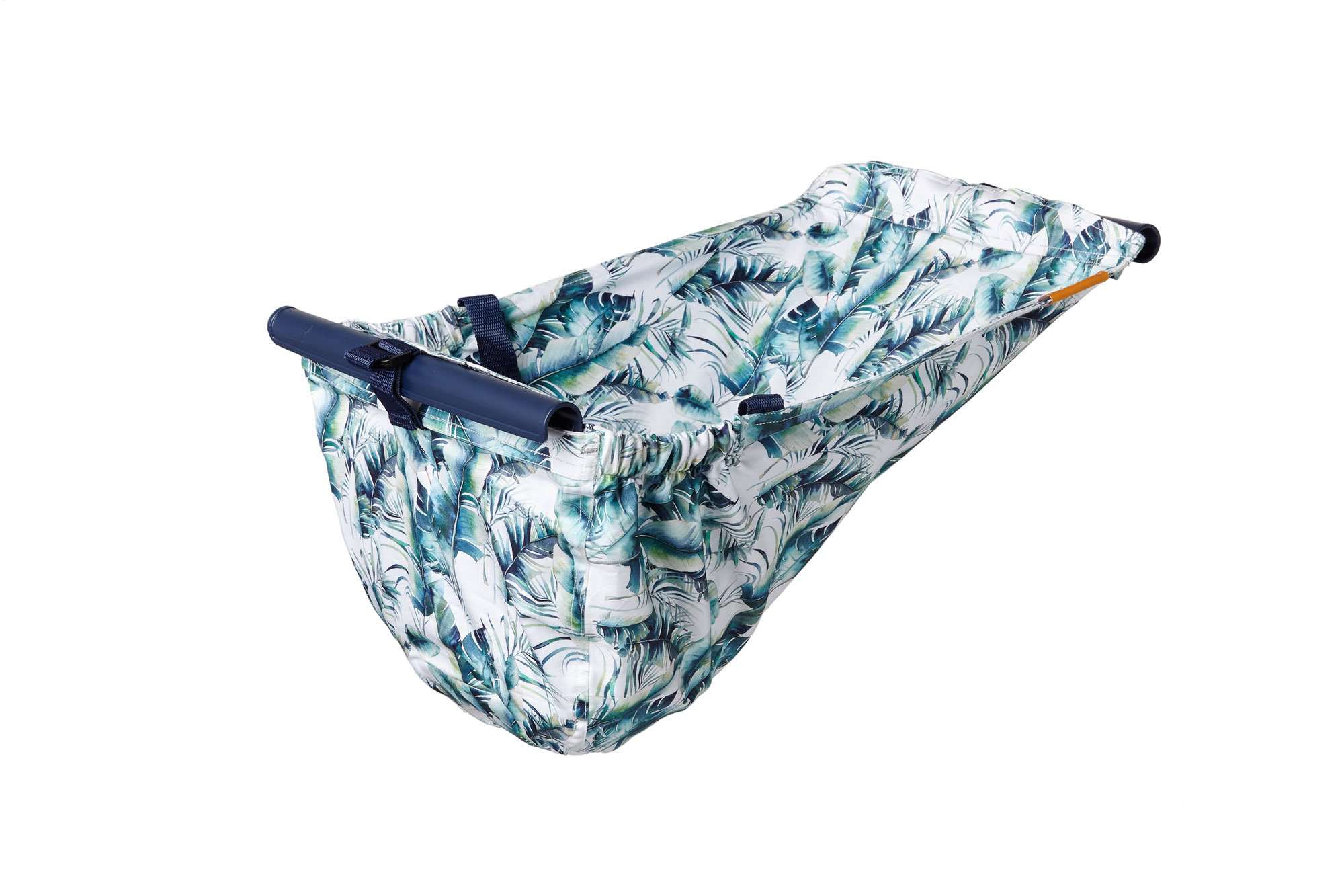 Baby Shopping Cart Hammock | Tropical Days Leaf Print