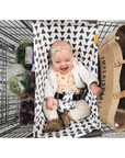 Baby Shopping Cart Hammock | Triangles