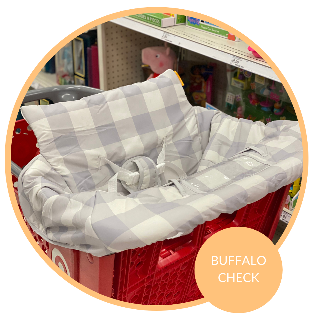 Baby Shopping Cart Cover | Buffalo Check