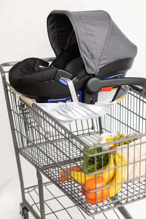 Baby Shopping Cart Hammock - Buffalo Check Pattern