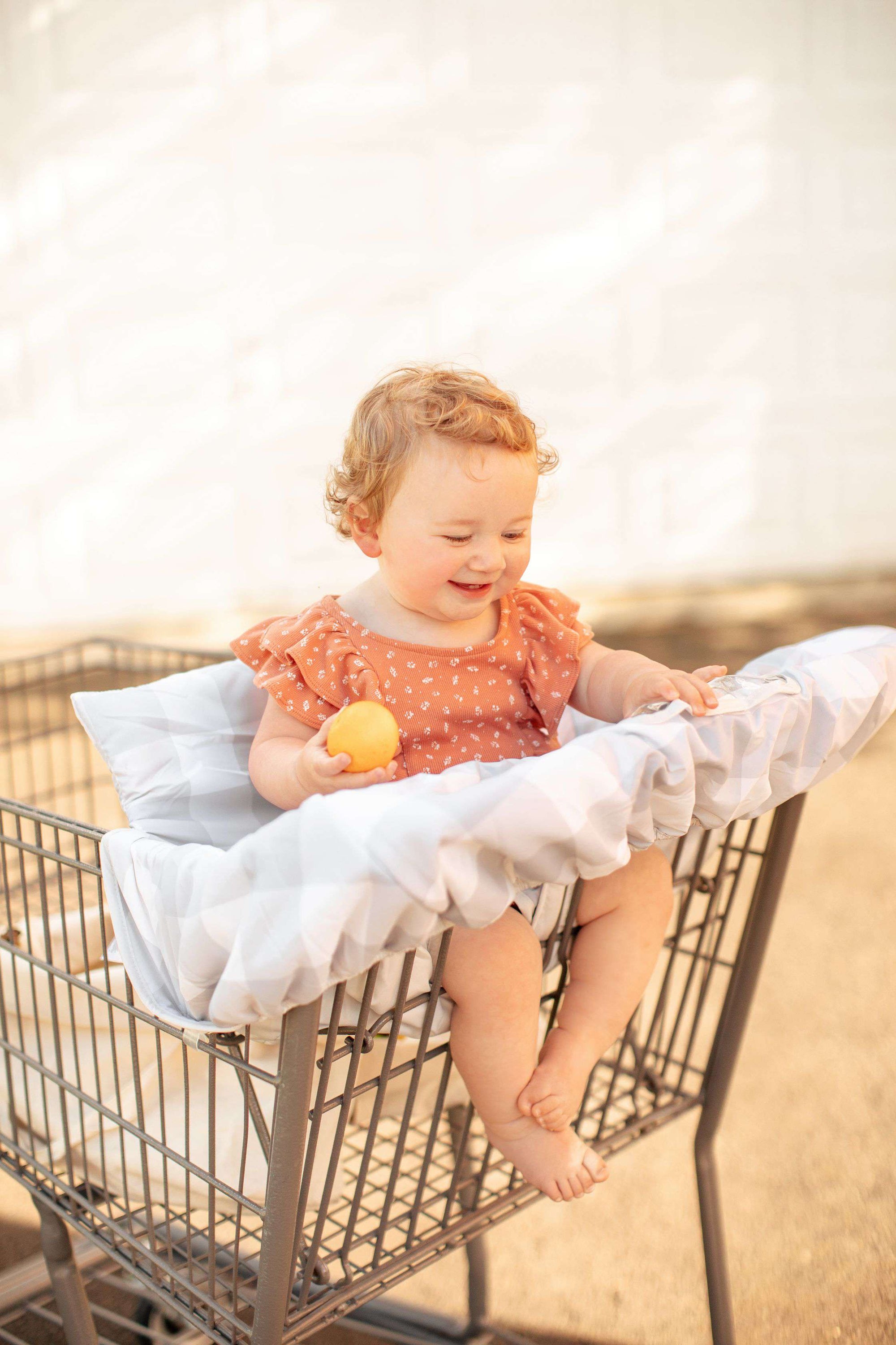 Baby Shopping Cart Cover | Buffalo Check