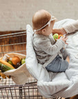 Baby Shopping Cart Cover - Little Arrows Design - happy baby and happy mama
