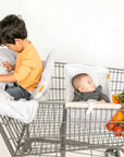 Baby Shopping Cart Cover - Little Arrows Design - cover and hammock with room for groceries