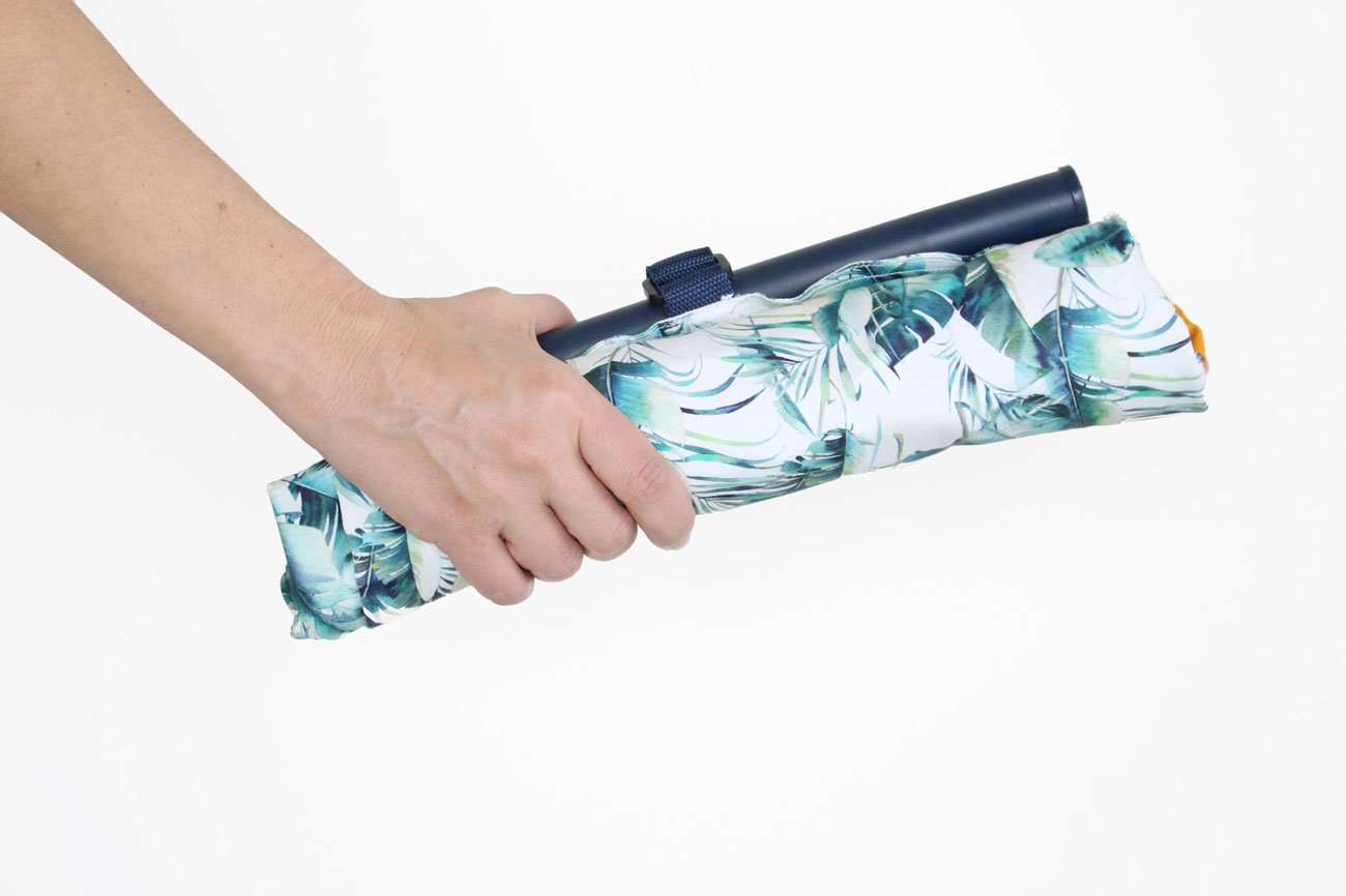 Baby Shopping Cart Hammock | Tropical Days Leaf Print