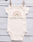 Rainbow Mommy and Me Onesie T-Shirt
