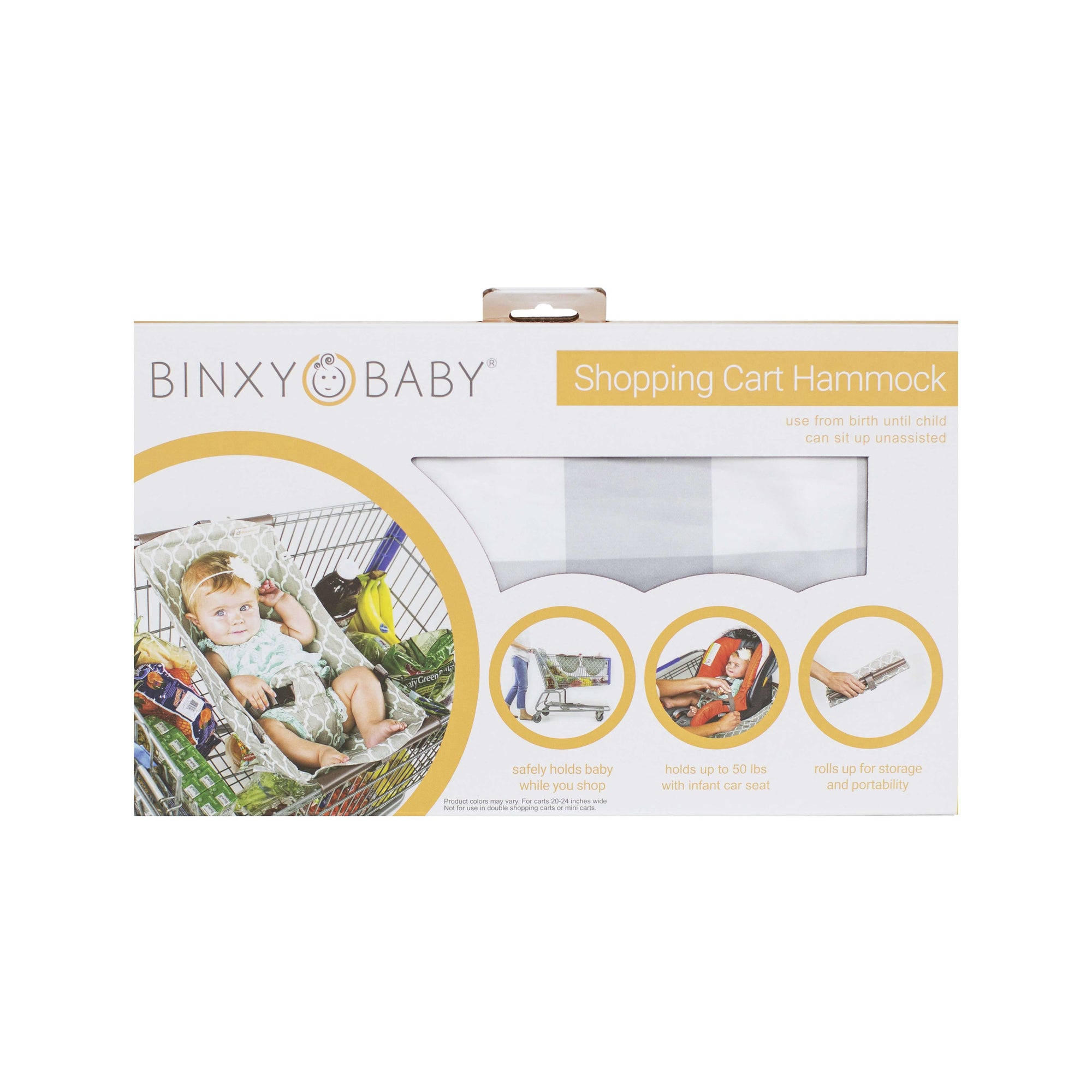 Baby Shopping Cart Hammock | Buffalo Check Pattern
