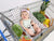 Baby Shopping Cart Hammock - Triangles
