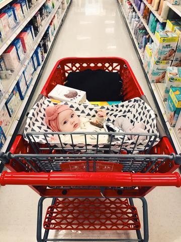 First Time Grocery Shopping With a Newborn: What To Expect