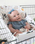 Baby Shopping Cart Hammock | Coming Up Roses Beautiful Floral Print