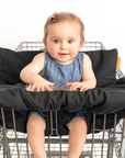 Baby Shopping Cart Cover | Black Fabric