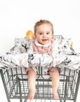 Baby Shopping Cart Cover | Coming Up Roses Beautiful Floral Print