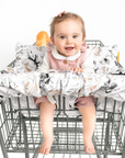 Baby Shopping Cart Cover | Coming Up Roses Beautiful Floral Print
