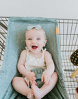 Baby Shopping Cart Hammock | Sage Leaves