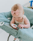 Baby Shopping Cart Cover | Sage Leaves