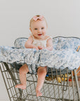 Baby Shopping Cart Cover | Heritage Blue