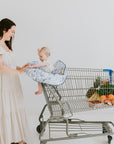 Baby Shopping Cart Cover | Heritage Blue