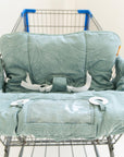Baby Shopping Cart Cover | Sage Leaves
