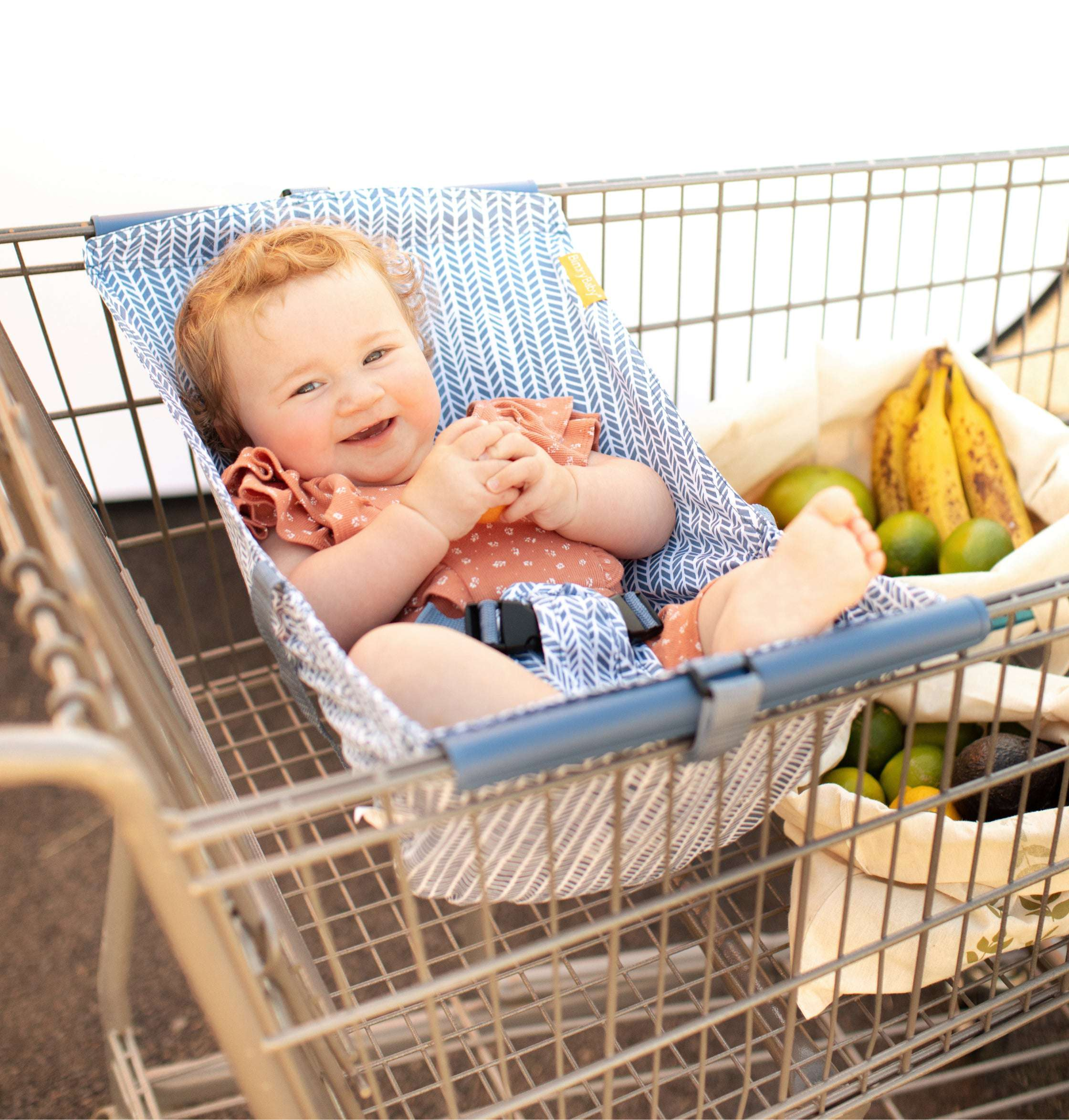 Grocery Shopping Shopping Cart Seat For Twins Supermarket Trolley