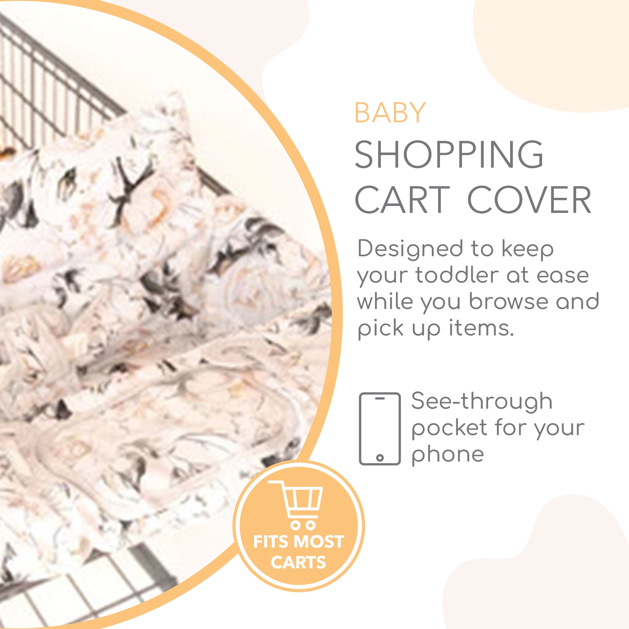 Baby Shopping Cart Cover