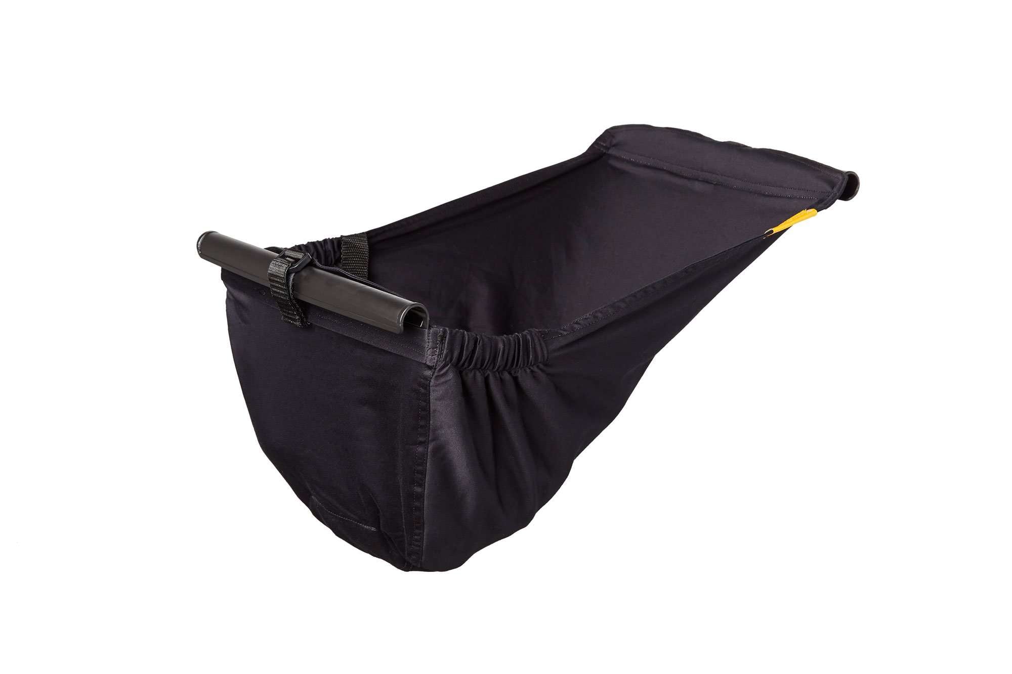 Baby Shopping Cart Hammock - Black Fabric