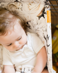Baby Shopping Cart Hammock | Coming Up Roses Beautiful Floral Print
