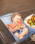 Baby Shopping Cart Hammock | Blue Little Arrow Design