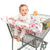 Baby Shopping Cart Cover - Full Bloom Watercolor Floral Print - happy baby