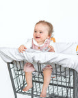 Baby Shopping Cart Cover - Little Arrows Design - happy baby