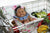Baby Shopping Cart Hammock - Full Bloom Watercolor Floral Print