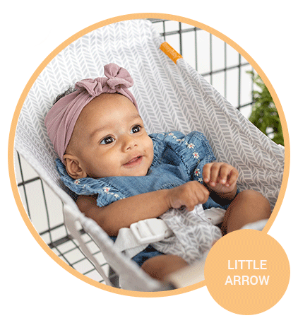 Baby Shopping Cart Hammock - Little Arrow Design