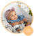 Baby Shopping Cart Hammock - Little Arrow Design