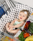 Baby Shopping Cart Hammock | Triangles
